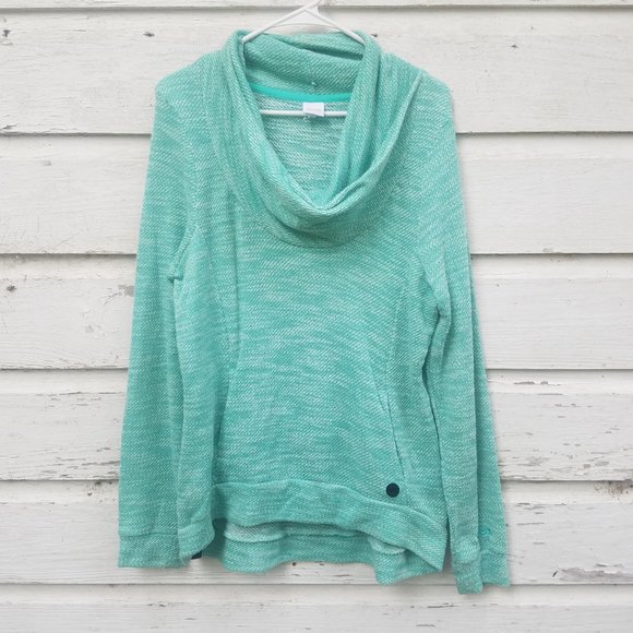 BENCH Green Cowl Neck Sweatshirt - Picture 1 of 6
